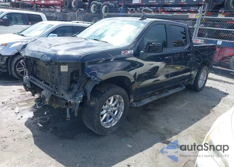 2020 Chevrolet Silverado 1500 4Wd Short Bed Rst из США, поврежденный, VIN 1GCUYEED4LZ172566